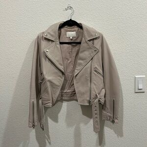 Walter baker 100% lamb leather jacket